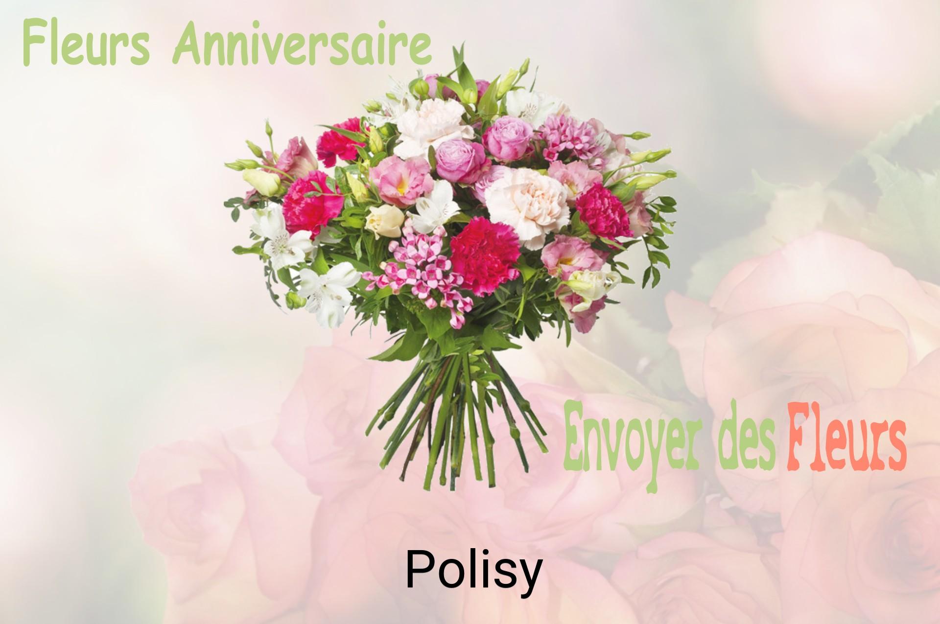 Bouquet de fleurs d’anniversaire livré à Polisy